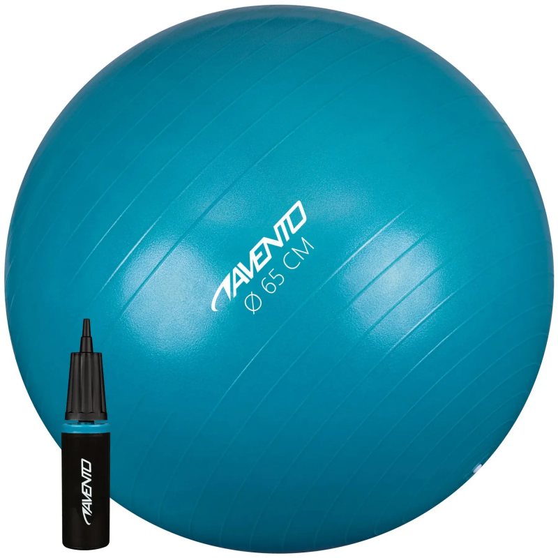 Trainings- und Gymnastikball + Pumpe Avento
