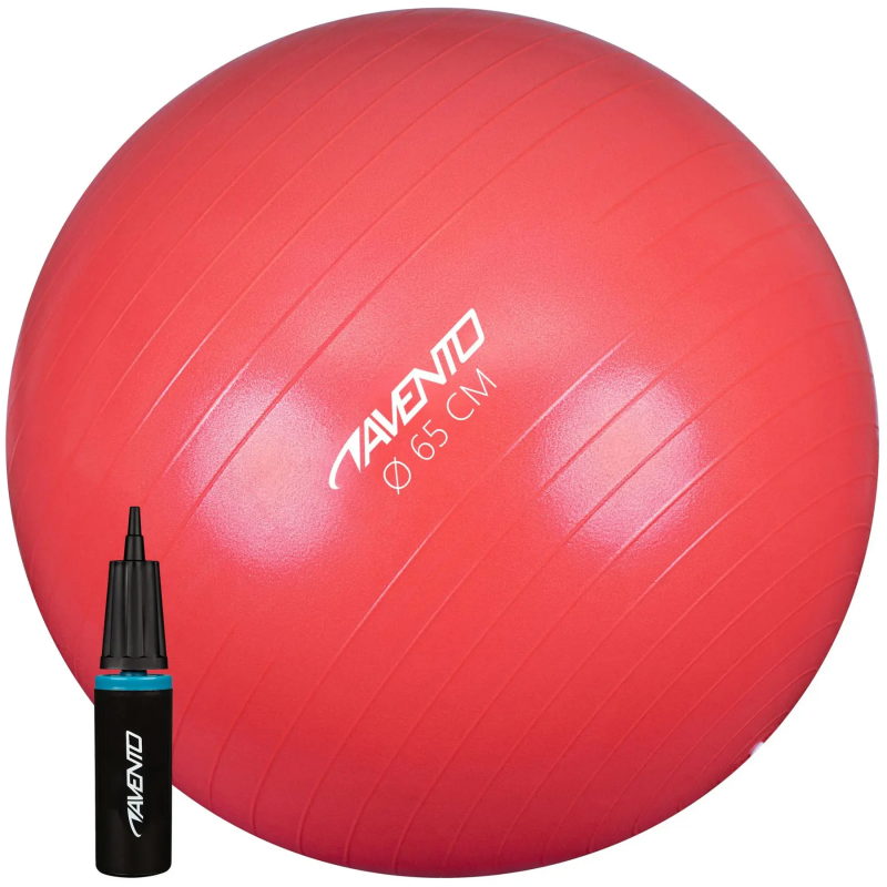 Trainings- und Gymnastikball + Pumpe Avento