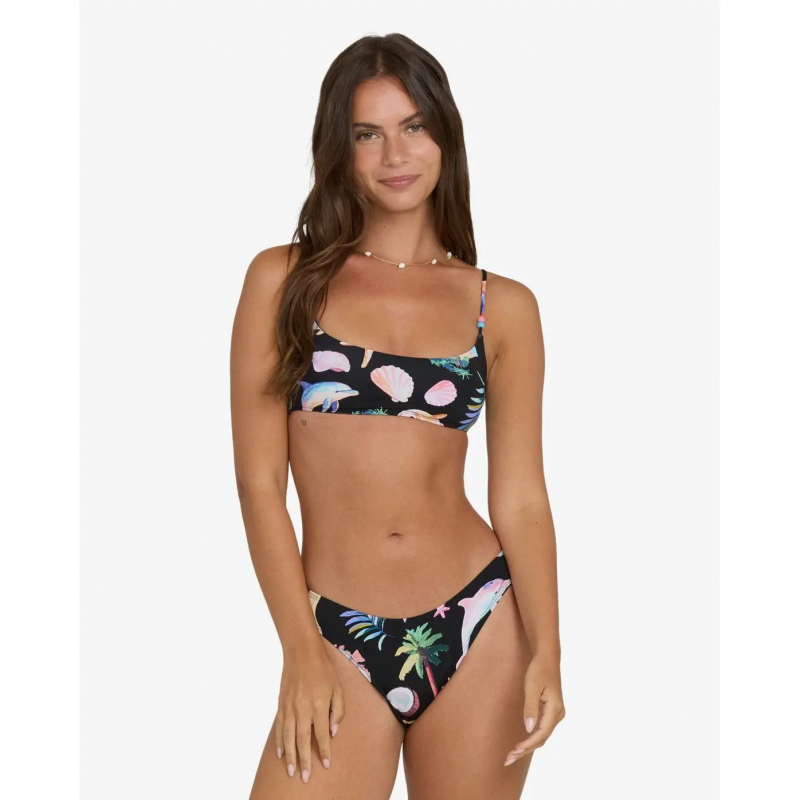 Damen-Bikinihose Billabong Party Wave Hike