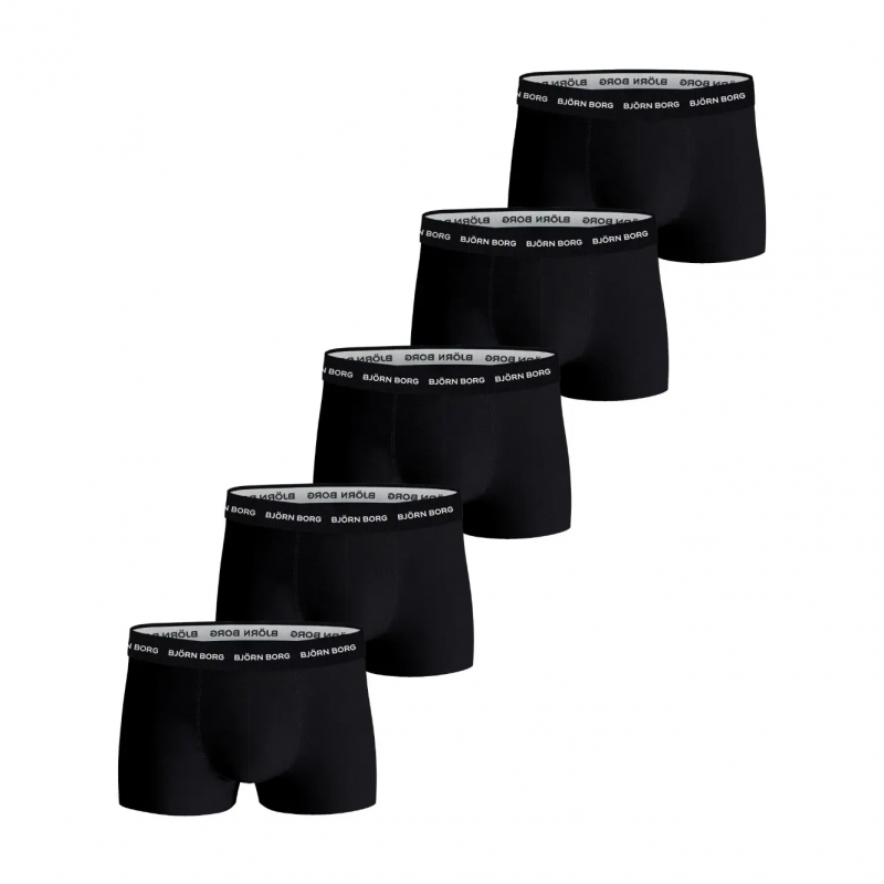 Dehnbare Baumwoll-Boxershorts Björn Borg (x5)
