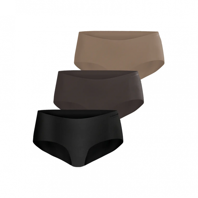 Höschen für Damen Björn Borg INVISIBLE HIPSTER (x3)