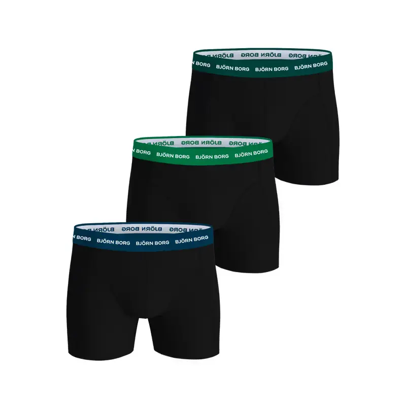 Boxer Mittelhoch Björn Borg Stretch (x3)