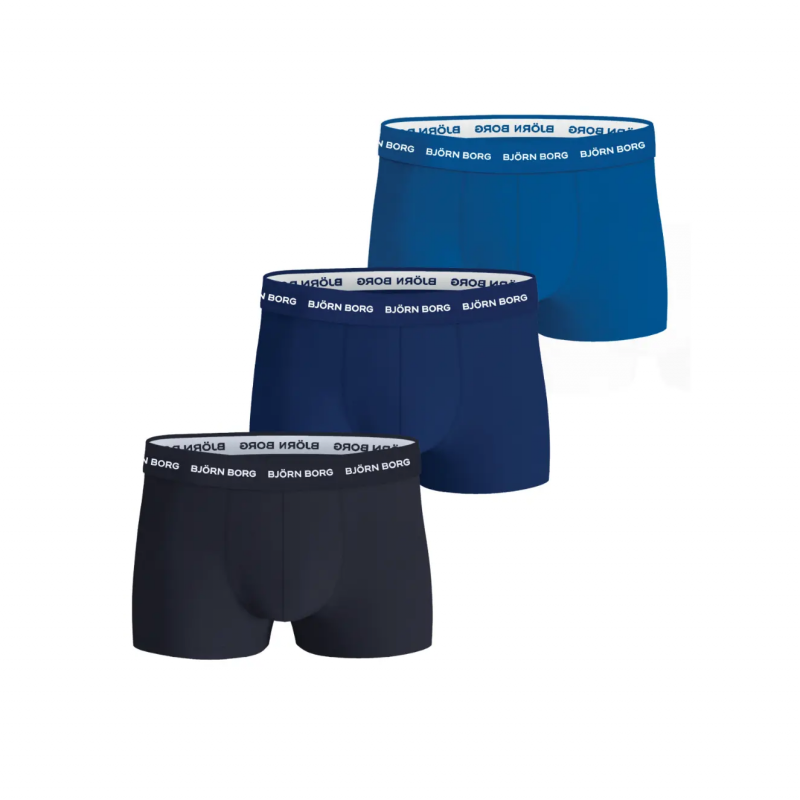 Dehnbare Baumwollboxer Björn Borg (x3)