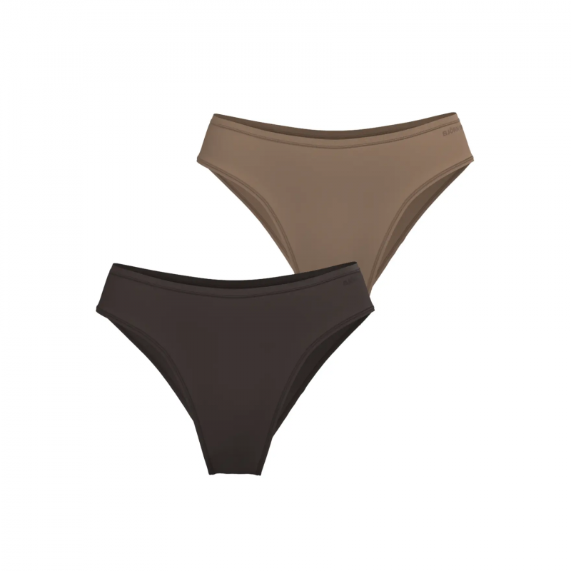 Höschen für Damen Björn Borg High leg briefs (x2)