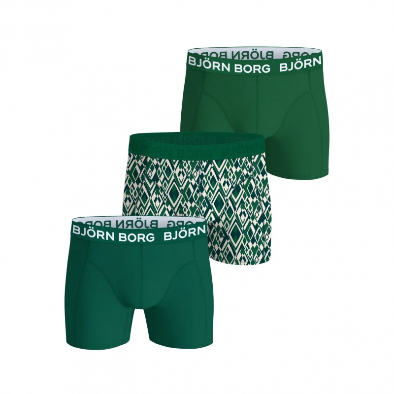 Baumwollboxer für Kinder Björn Borg (x3)