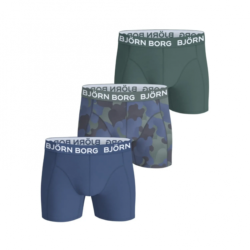 Gemischte Baumwoll-Boxershorts Björn Borg Bamboo (x3)
