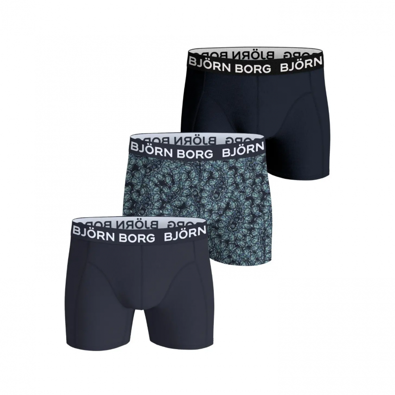 Gemischte Baumwoll-Boxershorts Björn Borg Bamboo (x3)