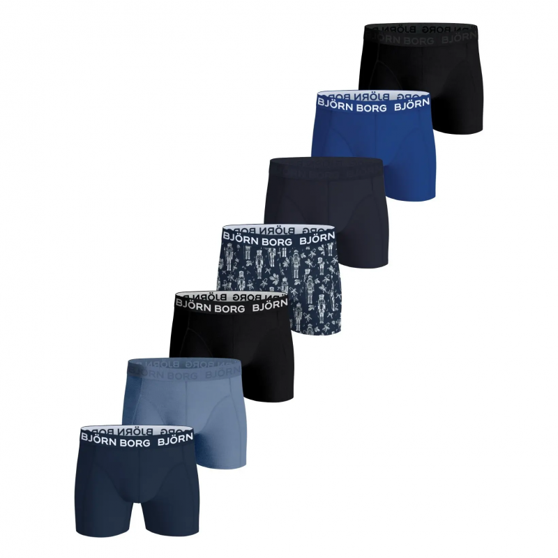 Boxershorts aus Stretch-Baumwolle Björn Borg (x7)