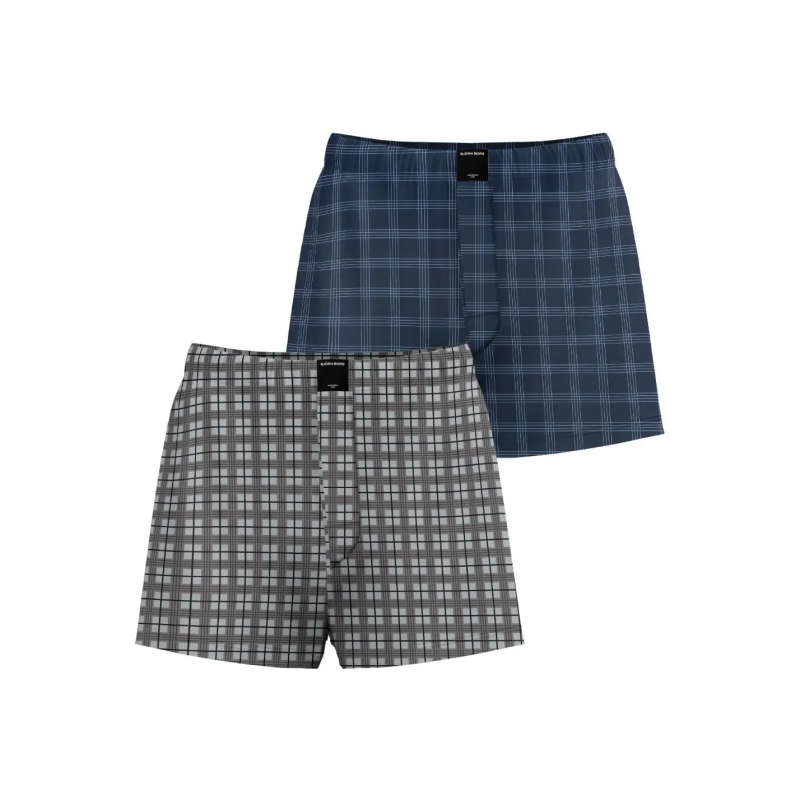 Dehnbare Baumwoll-Boxershorts Björn Borg (x2)