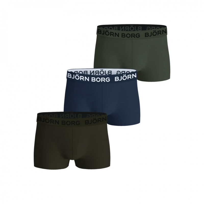 Boxershorts aus Stretch-Baumwolle Björn Borg (x3)