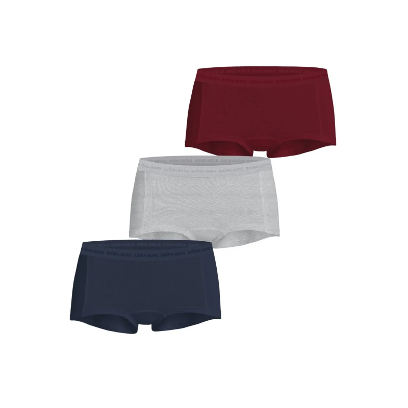 Boxershorts Baumwolle Damen Björn Borg Everyday (x3)