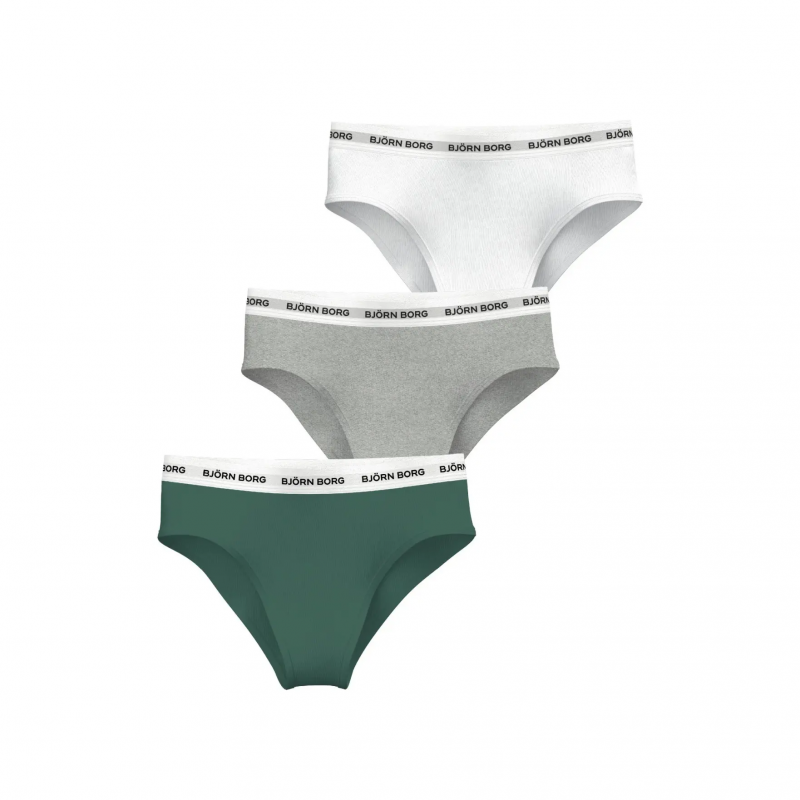 Höschen für Damen Björn Borg Logo (x3)