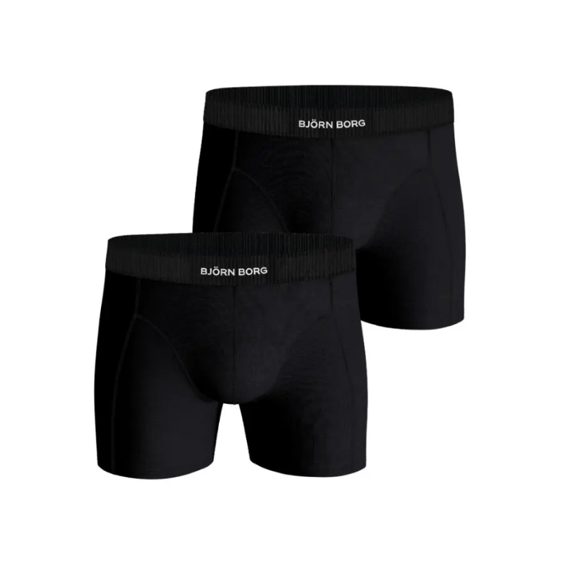 Boxershorts aus Bio-Baumwolle Björn Borg Stretch (x2)