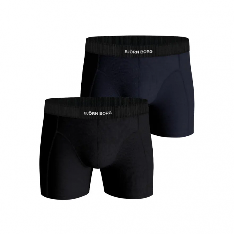 Boxershorts aus Bio-Baumwolle Björn Borg Stretch (x2)