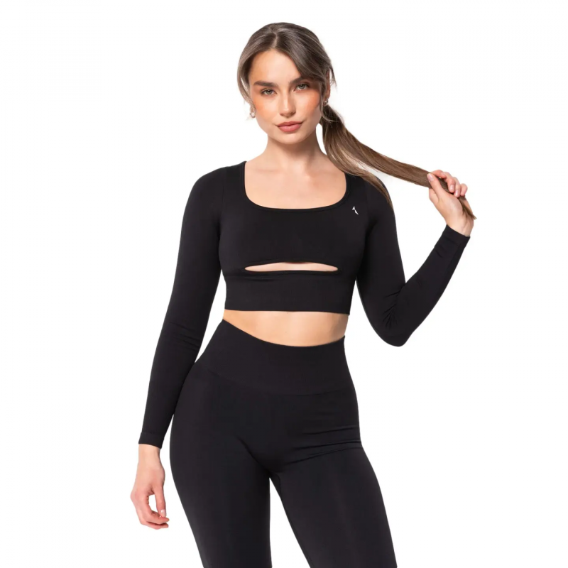 Nahtlose Langarmshirts Damen Carpatree Dopamine Buzz