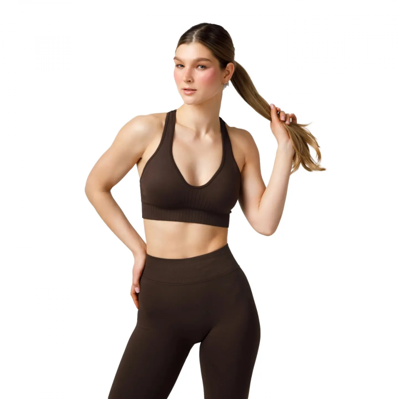 Nahtloser Sport-BH, Damen Carpatree Elite
