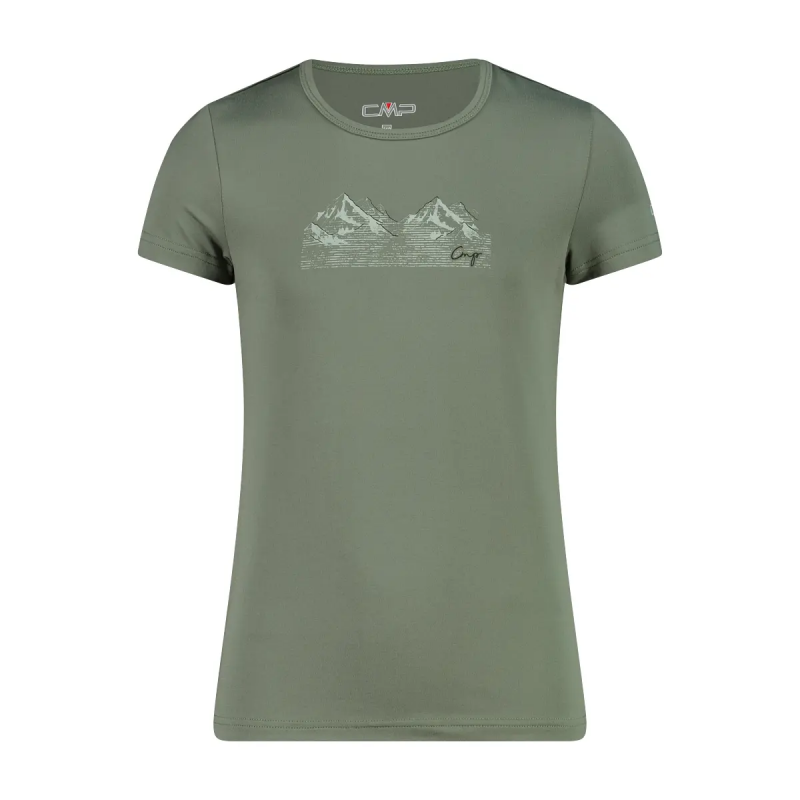 Mädchen T-Shirt mit Printmotiv CMP
