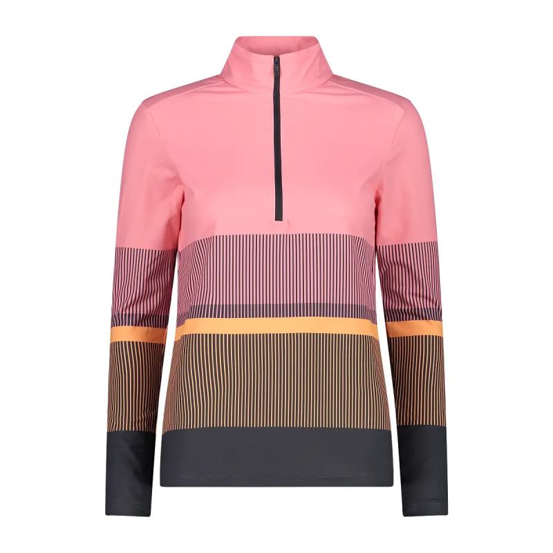 Damen Mid-Zip Pulli zweite Schicht CMP