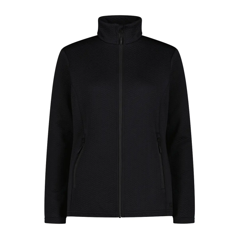 Stretch-Fleece mit Rollkragen und Jacquard-Muster Damen CMP