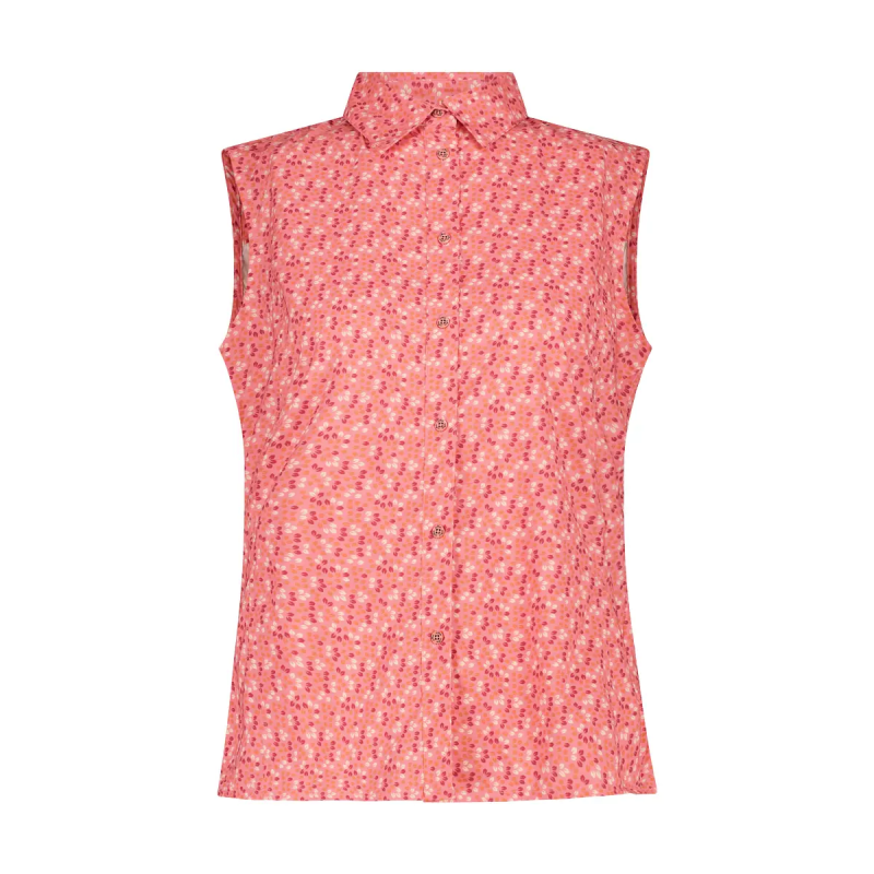 Ärmellose Bluse mit Blumenmuster für Frauen CMP