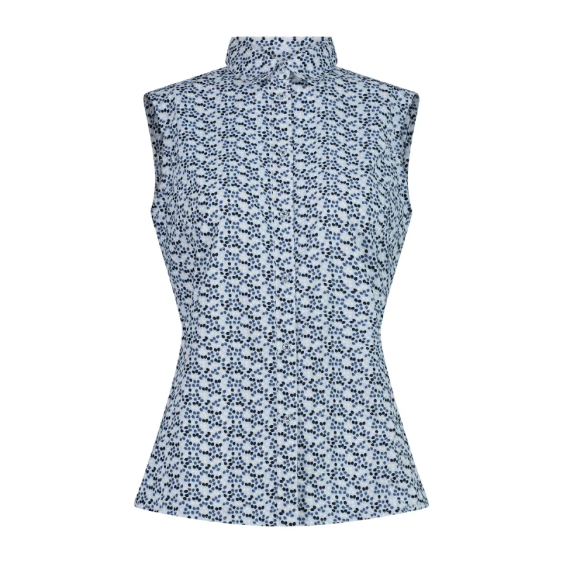 Ärmellose Bluse mit Blumenmuster für Frauen CMP