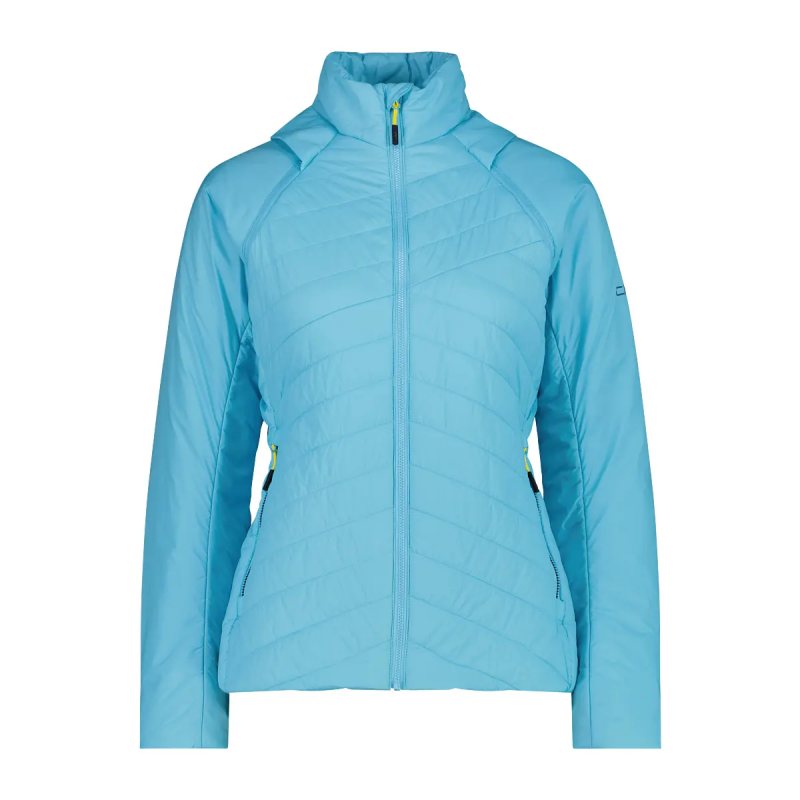Wattierte Jacke mit abnehmbaren Ärmeln für Frauen CMP