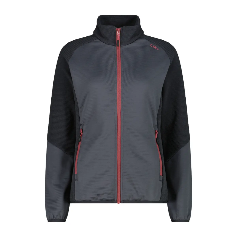 Dehnbare und leistungsstarke Fleecejacke Damen CMP