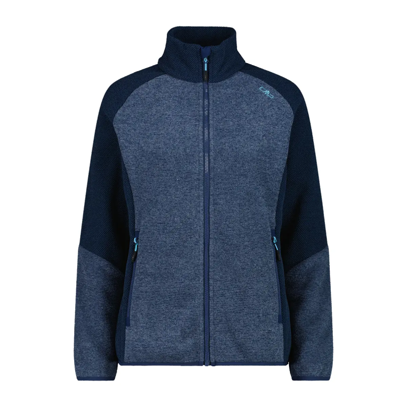 Technische Fleece-Pullover Melange Damen CMP