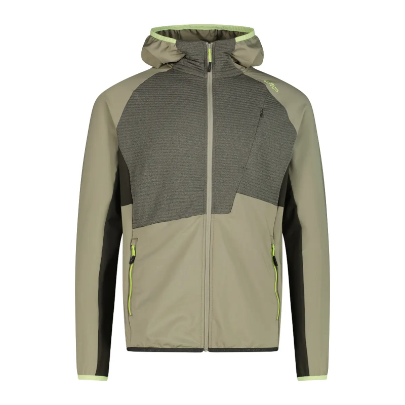 Mikrofleece Kapuzenjacke CMP Grid Tech