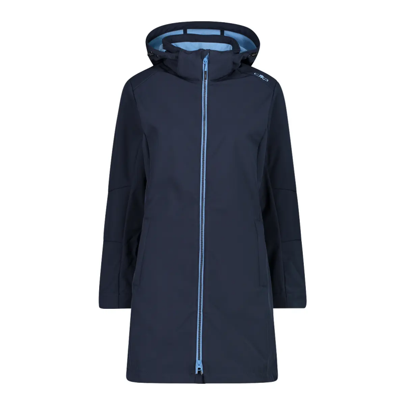 Damen Parka mit Kapuze und Reißverschluss CMP