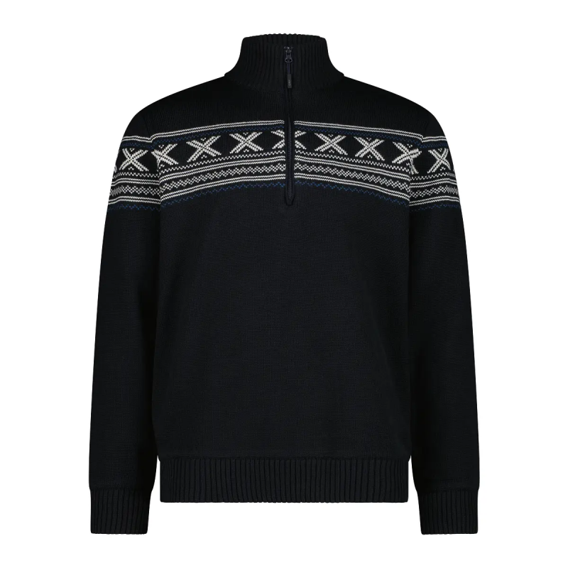 Pullover mit Reißverschlusskragen CMP