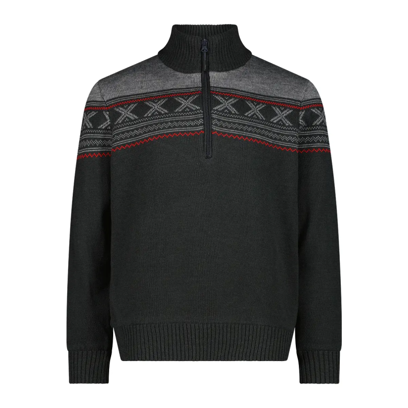 Pullover mit Reißverschlusskragen CMP