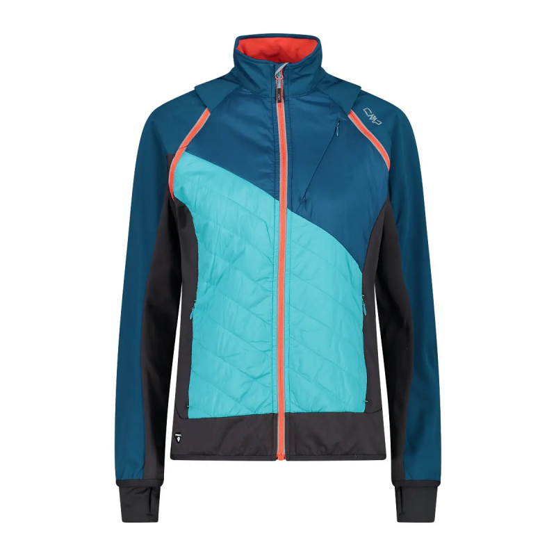 Damen Jacke mit abnehmbaren Ärmeln CMP hybrid