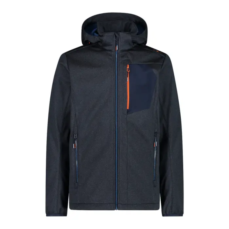 Wanderjacke mit Kapuze und Reißverschluss CMP