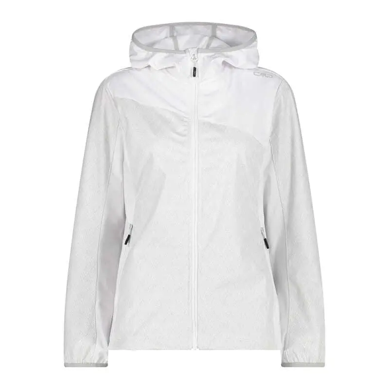 Damen Regenjacke mit Kapuze und Print CMP