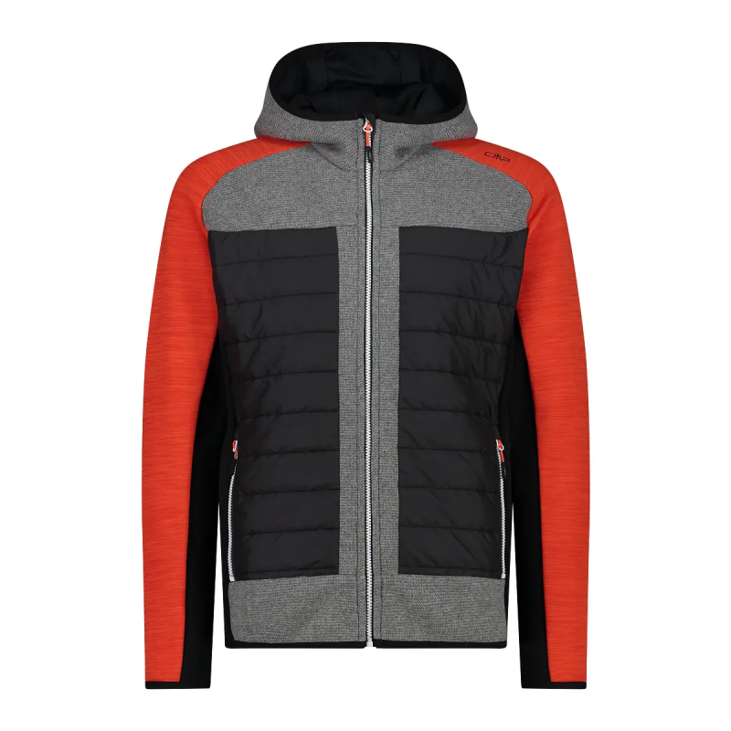 Hybrid Hoodie Fleece CMP
