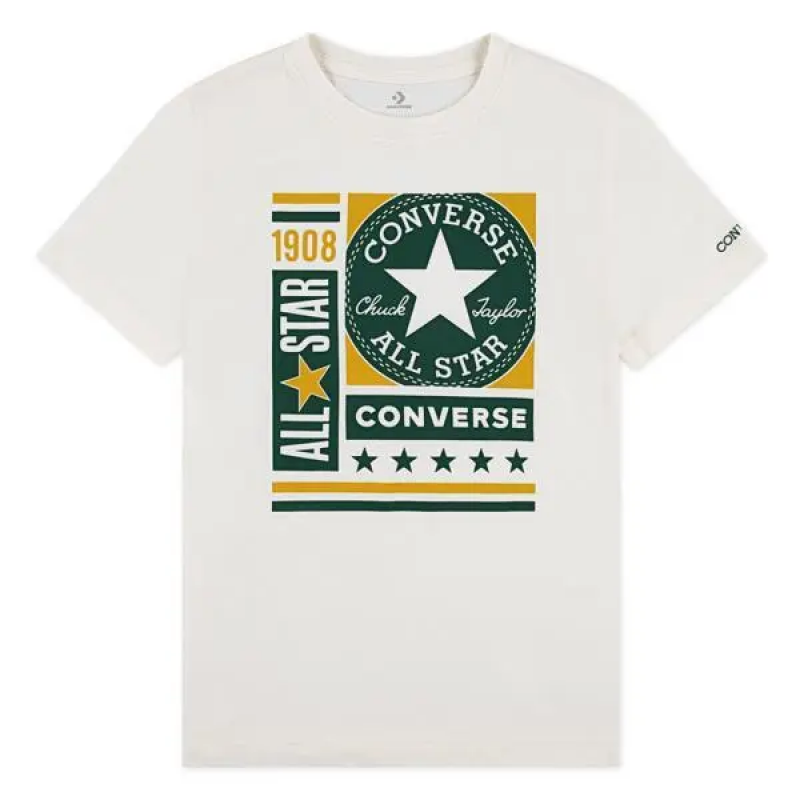 T-Shirt Converse CNVB Ctp Blocks Logo