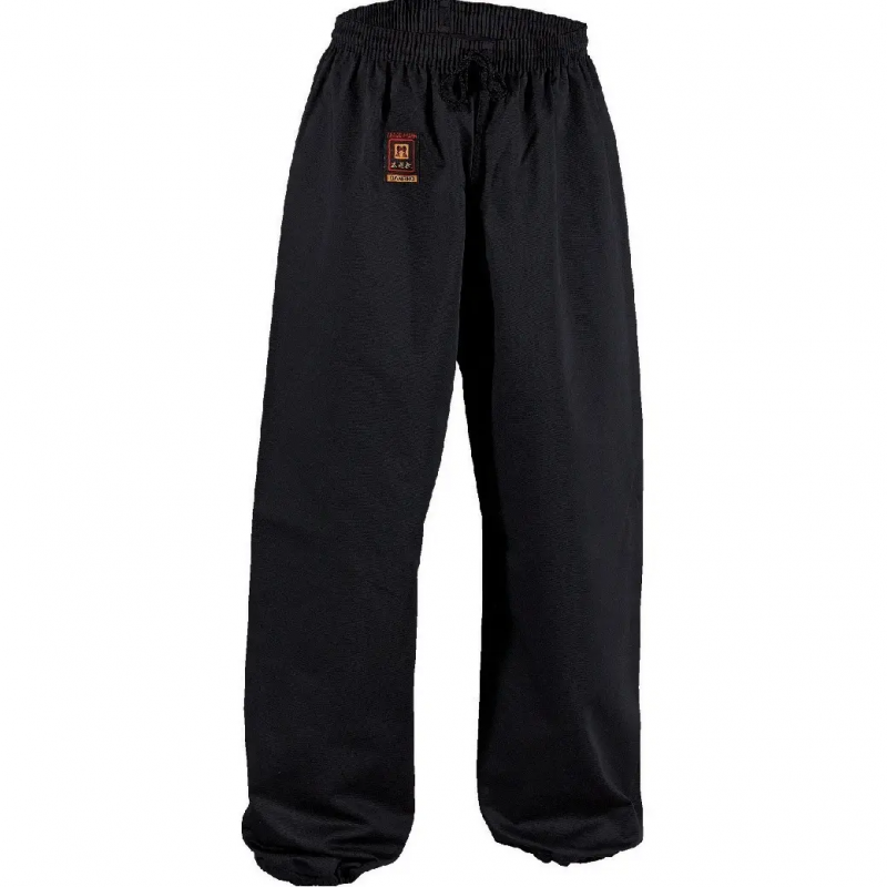 Kimono-Kung-Fu-Hose Kind Danrho Schwarz