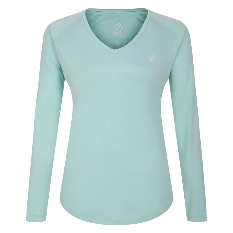 Langarmshirt mit V-Ausschnitt für Damen Dare 2B Discern