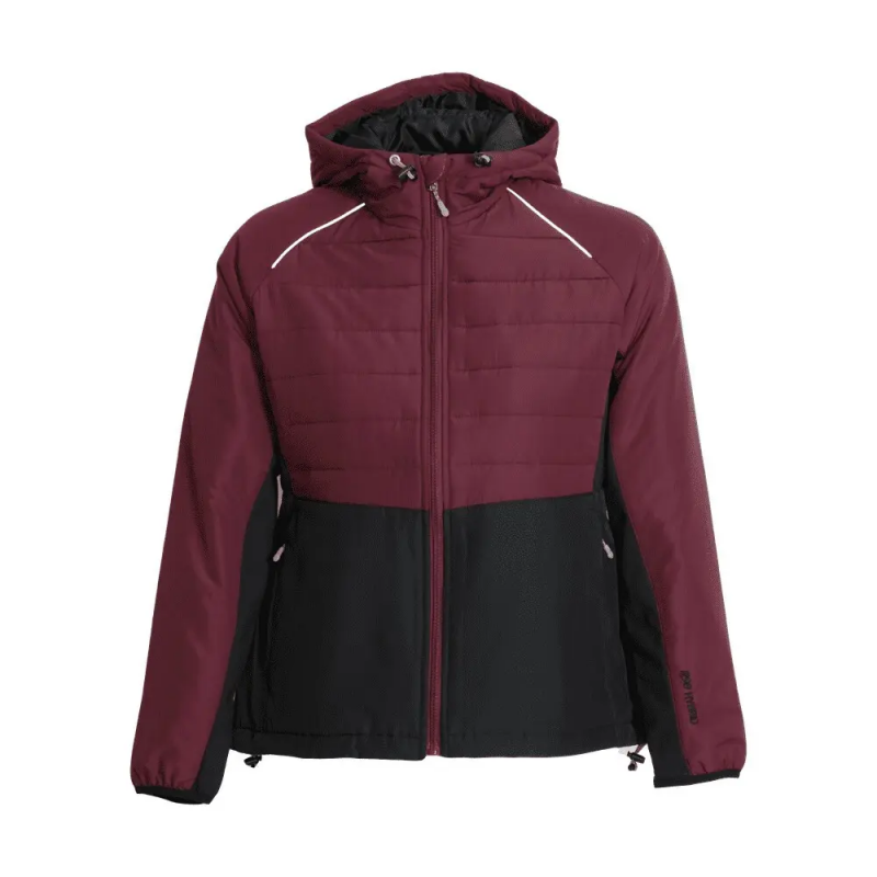 Daunenjacke mit Kapuze, Damen Dobsom R90 Hybrid