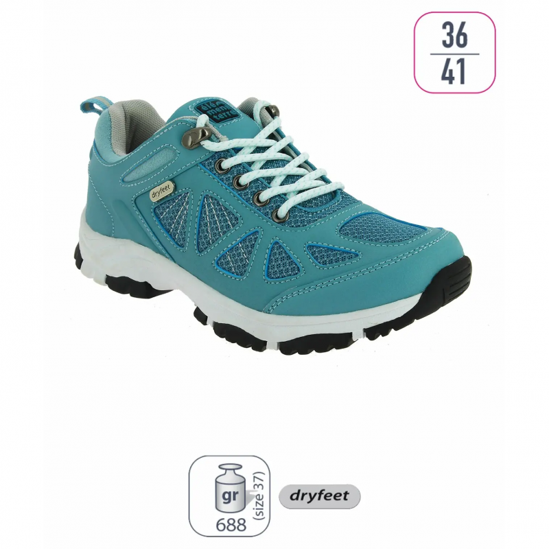 Wanderschuhe mit niedrigem Schaft für Frauen Élémenterre Sanbona