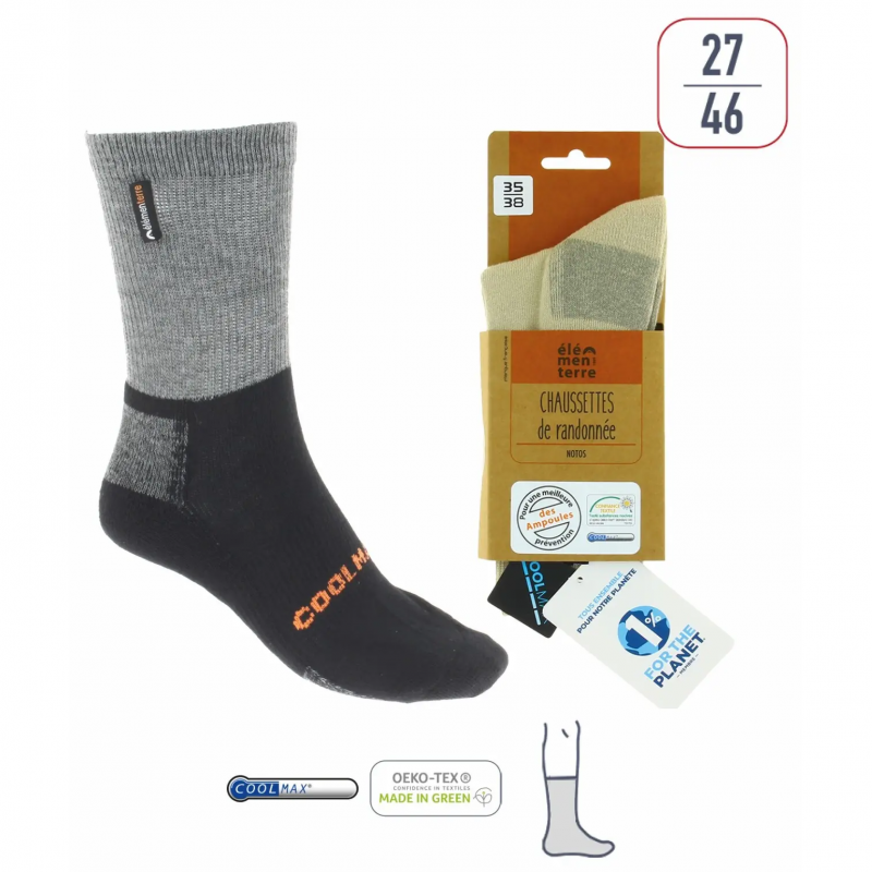 coolmax Wandersocken Élémenterre Notos