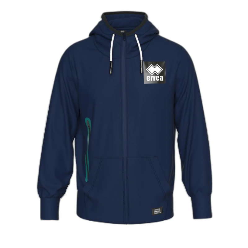Kinder-Sweatshirt mit Reißverschluss und Kapuze Errea Black Box 4