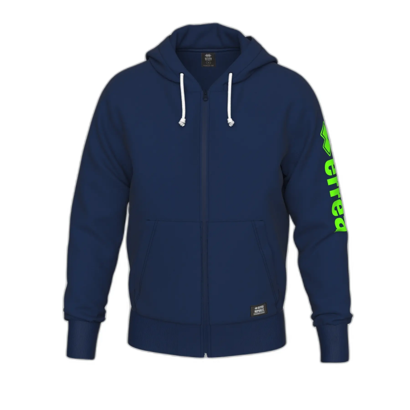 Sweat Kapuzenpullover mit Reißverschluss Kind Errea Essential