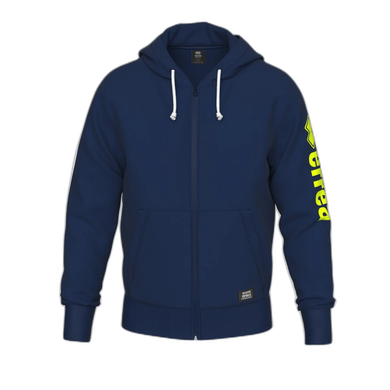Kinder-Sweatshirt mit Reißverschluss und Kapuze Errea Essential