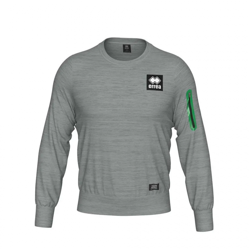 Sweatshirt mit Rundhalsausschnitt aus Molton Errea Black Box Comfort 05