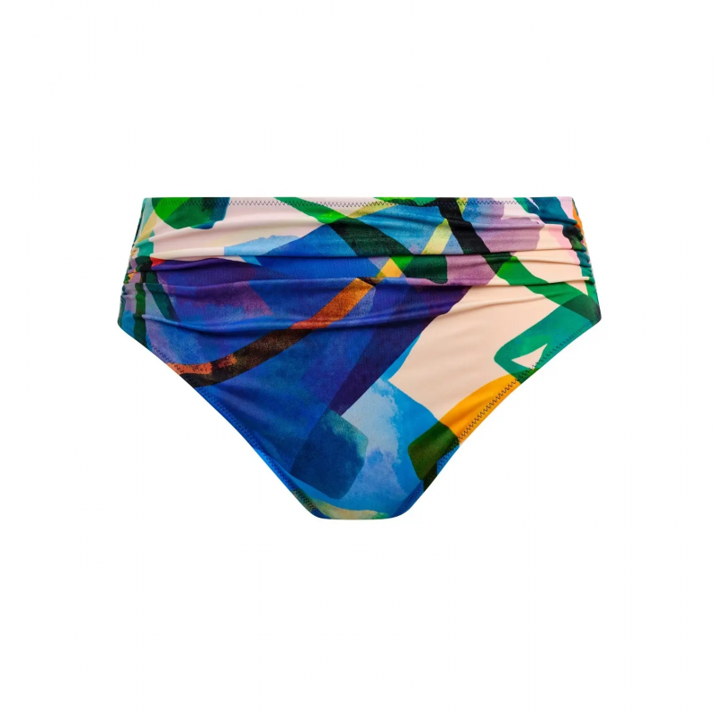 Damen-Bikinihose mit hoher Taille Fantasie