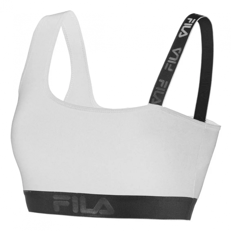 Asymmetrischer Sport-BH aus Baumwolle, Damen Fila