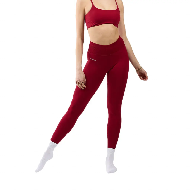 Geraffte Leggings Damen Fittastic Sportswear