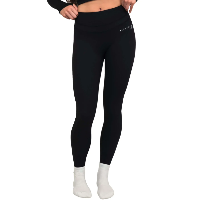 Geraffte Leggings Damen Fittastic Sportswear X Julia